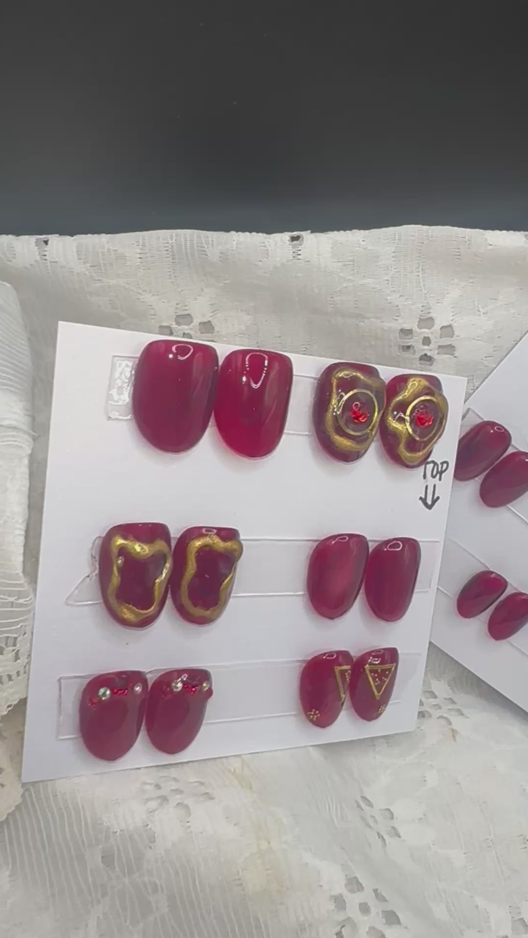 RTS (Ready to Ship) Crimson Sizing Set